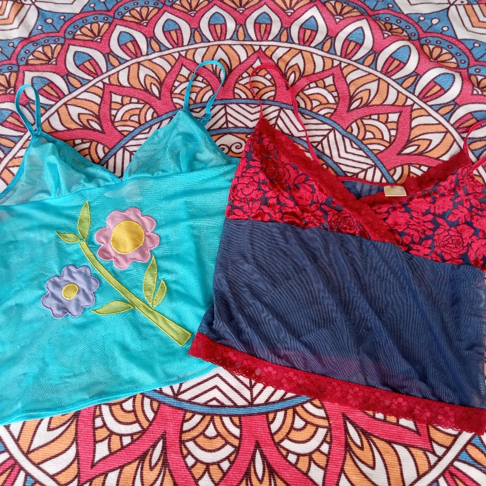 Y2K Sheer tops